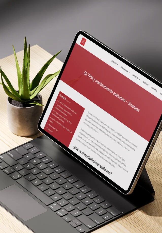 Mockup formación 5s asesoramiento seo