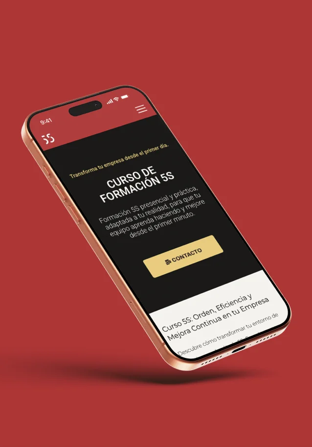 Mockup formación 5s asesoramiento seo