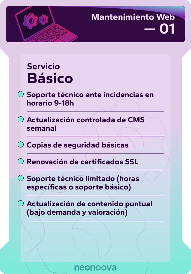 Mantenimiento Web Básico