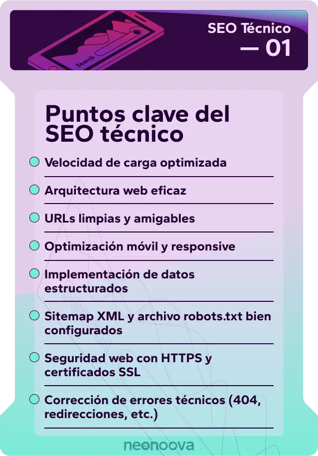 Puntos clave del seo técnico