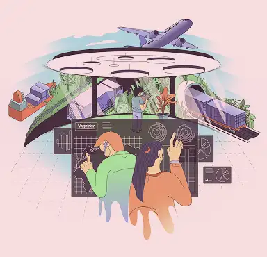 Ilustración telefónica