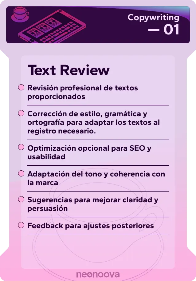 Servicio de Text Review
