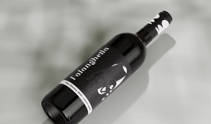 diseño de etiquetas de vino